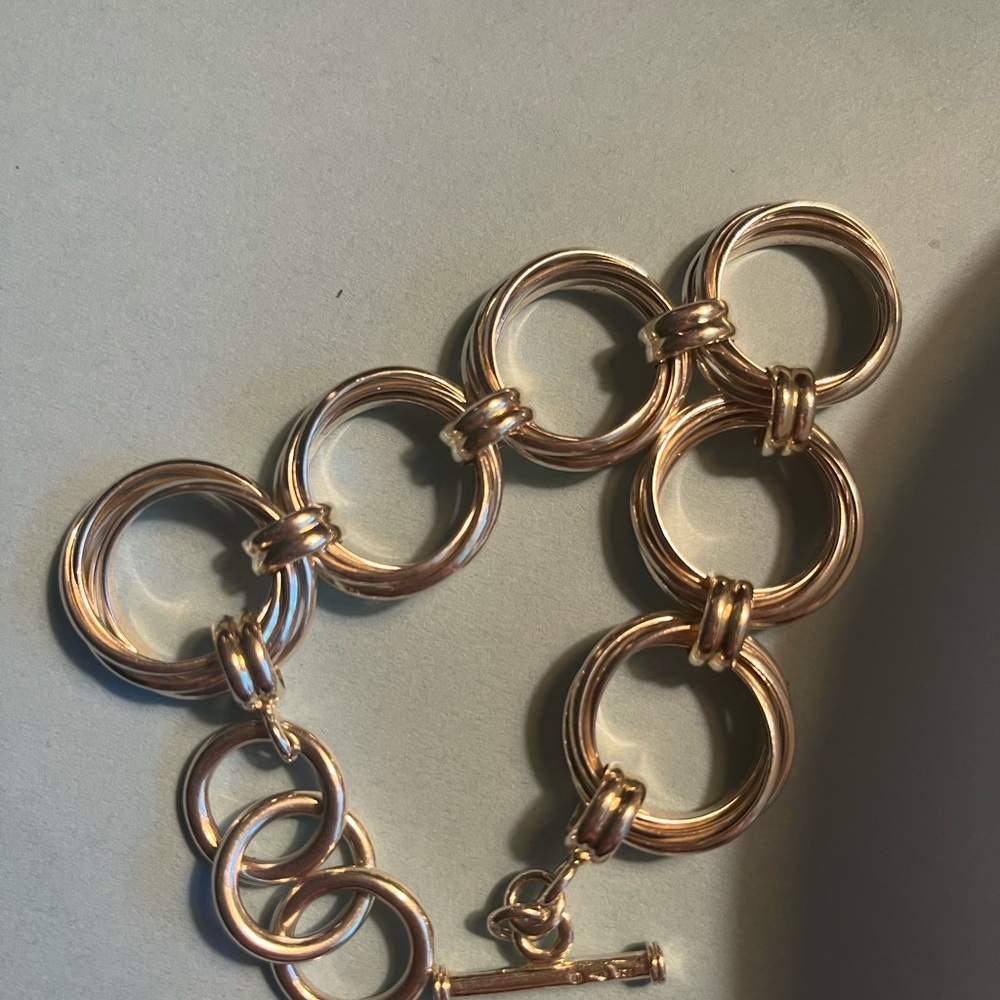 Silpada Multi Ring Bracelet. Solid Silver. Retired - image 3